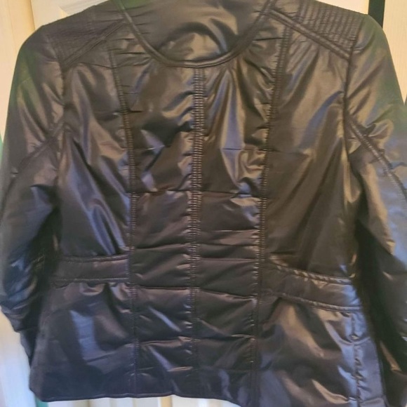 Moto style light nylon jacket - Picture 3 of 3